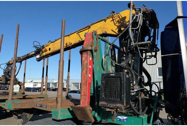 DIEBOLT Teleskop., Holzladekran, 2-Achser, BPW - Semi-reboque florestal: foto 2 DIEBOLT Teleskop., Holzladekran, 2-Achser, BPW - Semi-reboque florestal: foto 2