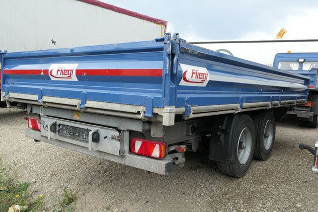 Fliegl TSK 118, Verzinkt, Tandem, Rampen, 5mtr. lang - Reboque basculante: foto 4 Fliegl TSK 118, Verzinkt, Tandem, Rampen, 5mtr. lang - Reboque basculante: foto 4