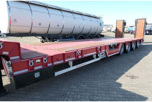 GVN 4, Radmulden, Ausziehbar, Hydr. Rampen - Semireboque baixa: foto 2 GVN 4, Radmulden, Ausziehbar, Hydr. Rampen - Semireboque baixa: foto 2