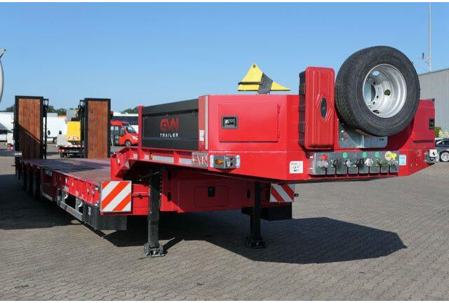 Semireboque baixa nuevo GVN 4, Radmulden, Ausziehbar, Hydr. Rampen: foto 11