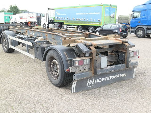 Hüffermann HSA 18.70, Container, Schlitten, SAF, Luftfed. Hüffermann HSA 18.70, Container, Schlitten, SAF, Luftfed. - Reboque ampliroll/ Multibenne: foto 2 Hüffermann HSA 18.70, Container, Schlitten, SAF, Luftfed. Hüffermann HSA 18.70, Container, Schlitten, SAF, Luftfed. - Reboque ampliroll/ Multibenne: foto 2