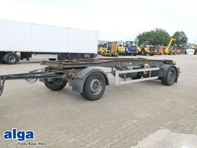 Hüffermann HSA 18.70, Container, Schlitten, SAF, Luftfed. Hüffermann HSA 18.70, Container, Schlitten, SAF, Luftfed. - Reboque ampliroll/ Multibenne: foto 1 Hüffermann HSA 18.70, Container, Schlitten, SAF, Luftfed. Hüffermann HSA 18.70, Container, Schlitten, SAF, Luftfed. - Reboque ampliroll/ Multibenne: foto 1