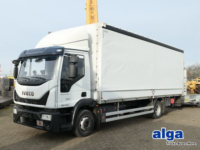 Iveco 120-250 Eurocargo, Schiebeplane, LBW, AHK, Klima - Caminhão com lona: foto 1 Iveco 120-250 Eurocargo, Schiebeplane, LBW, AHK, Klima - Caminhão com lona: foto 1