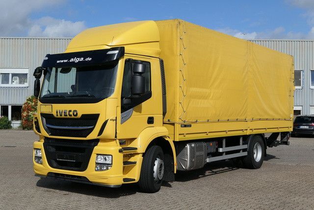 Iveco AD190S/P 4x2, 7.350mm lang, LBW, Klima, Navi - Caminhão com lona: foto 3 Iveco AD190S/P 4x2, 7.350mm lang, LBW, Klima, Navi - Caminhão com lona: foto 3