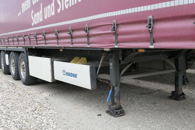 Krone SD, Gelenkt, Luft-Lift, Mitnahmestapler, Edscha - Semi-reboque de lona: foto 2 Krone SD, Gelenkt, Luft-Lift, Mitnahmestapler, Edscha - Semi-reboque de lona: foto 2
