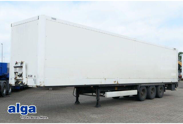 Krone SD, Isoliert, Türen, BPW, Luftfederung, 13.62m - Semireboque furgão: foto 1 Krone SD, Isoliert, Türen, BPW, Luftfederung, 13.62m - Semireboque furgão: foto 1