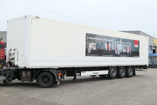 Krone SD, Schlüssellochblech, Luft-Lift, SAF-Achsen - Semireboque furgão: foto 3 Krone SD, Schlüssellochblech, Luft-Lift, SAF-Achsen - Semireboque furgão: foto 3