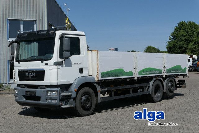 MAN 26.340 TGM 6x2, Lenk-Lift, Voll-Luft, Klima - Camião de caixa aberta/ Plataforma: foto 1 MAN 26.340 TGM 6x2, Lenk-Lift, Voll-Luft, Klima - Camião de caixa aberta/ Plataforma: foto 1