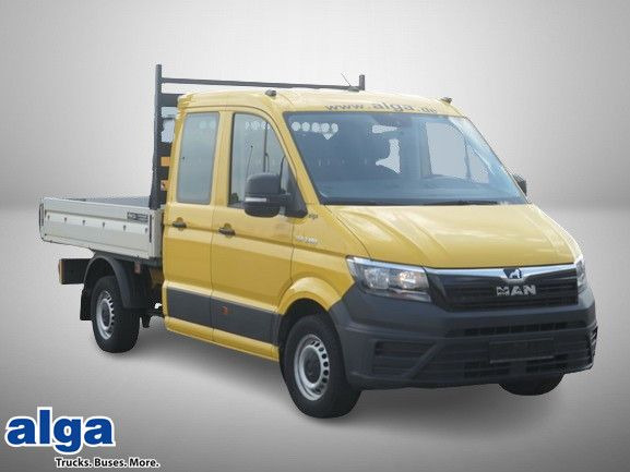 MAN 3.180 TGE 4x4, DOKA, 7 Sitze, Klima, Navi, AHK - Furgão caixa aberta, Carrinha cabine dupla: foto 1 MAN 3.180 TGE 4x4, DOKA, 7 Sitze, Klima, Navi, AHK - Furgão caixa aberta, Carrinha cabine dupla: foto 1