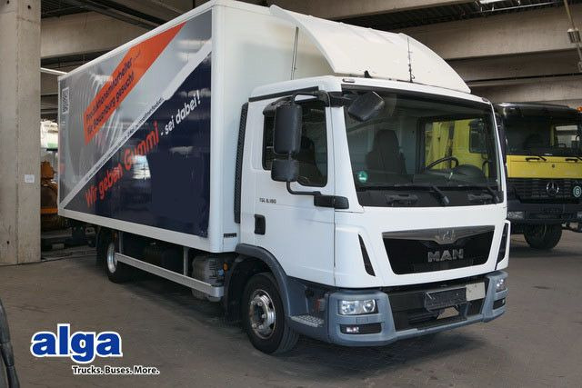 MAN 8.180 TGL/LBW/2x ANH/Klima/3 Sitze - Carrinha de contentor: foto 1 MAN 8.180 TGL/LBW/2x ANH/Klima/3 Sitze - Carrinha de contentor: foto 1