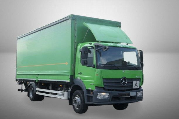 Mercedes-Benz 1623 Atego 4x2, Klima, LBW, Schiebeplane, Luftf. - Caminhão com lona: foto 1 Mercedes-Benz 1623 Atego 4x2, Klima, LBW, Schiebeplane, Luftf. - Caminhão com lona: foto 1