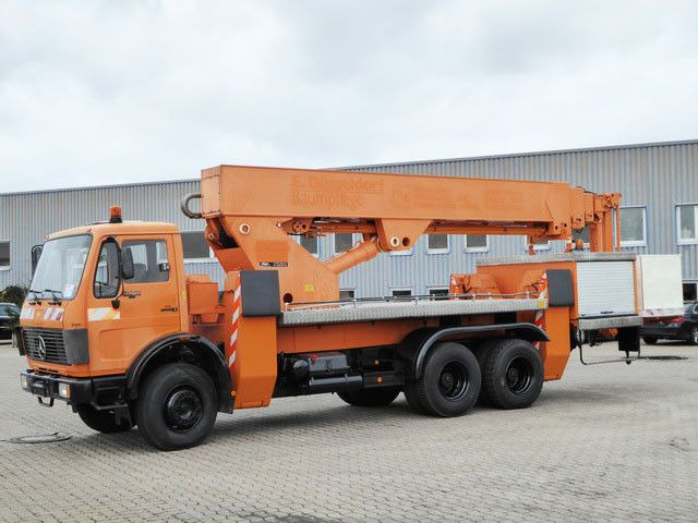 Caminhão com plataforma aérea Mercedes-Benz 2222 6x4, Ruthmann, 28m. 3. Sitz: foto 12
