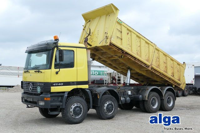 Mercedes-Benz 4140 AK Actros 8x8, Allrad, Meiller, 17m³ - Caminhão basculante: foto 1 Mercedes-Benz 4140 AK Actros 8x8, Allrad, Meiller, 17m³ - Caminhão basculante: foto 1