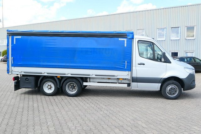 Mercedes-Benz 519 CDI Sprinter 6x2, 3.4to. NL, Klima, Navi - Furgão de toldo: foto 2 Mercedes-Benz 519 CDI Sprinter 6x2, 3.4to. NL, Klima, Navi - Furgão de toldo: foto 2
