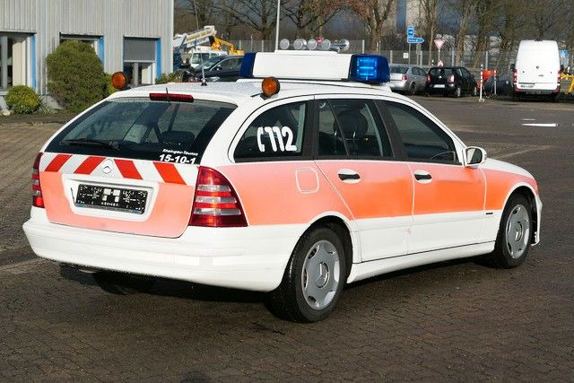 Mercedes-Benz C 220 CDI T-Modell, Notarzt, Feuerwehr, Klima - Ambulância: foto 4 Mercedes-Benz C 220 CDI T-Modell, Notarzt, Feuerwehr, Klima - Ambulância: foto 4