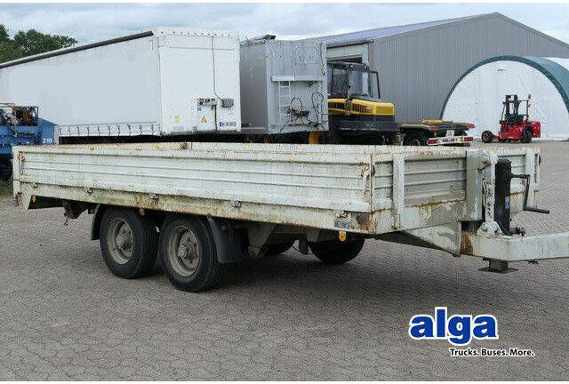 Müller-Mitteltal ETÜ-TA, Tandem, 5.100mm lang, Zurrösen,Tieflader - Reboque plataforma/ Caixa aberta: foto 1 Müller-Mitteltal ETÜ-TA, Tandem, 5.100mm lang, Zurrösen,Tieflader - Reboque plataforma/ Caixa aberta: foto 1