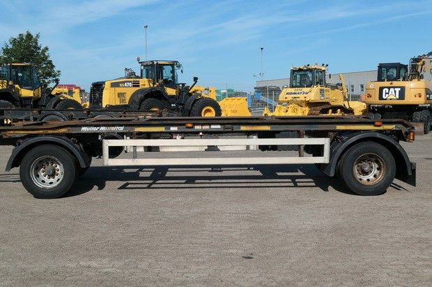Müller-Mitteltal RA-T 18,0, Außenroller, Container, BPW, Behälter - Reboque ampliroll/ Multibenne: foto 3 Müller-Mitteltal RA-T 18,0, Außenroller, Container, BPW, Behälter - Reboque ampliroll/ Multibenne: foto 3