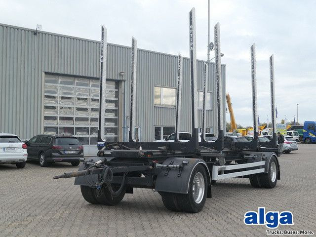 PAVIC HTA 20, Alu-Felge, verstellbare Rungen, SAF, TOP - Reboque transporte de madeira: foto 1 PAVIC HTA 20, Alu-Felge, verstellbare Rungen, SAF, TOP - Reboque transporte de madeira: foto 1