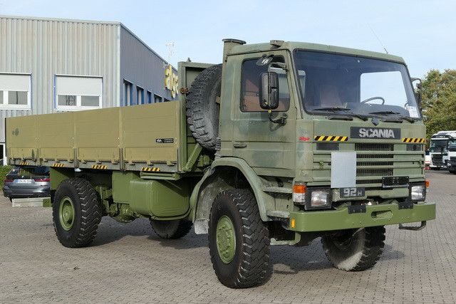 Scania P92HK 4x4, Allrad, Einzelbereifung, Klima, 40tkm - Camião de caixa aberta/ Plataforma: foto 4 Scania P92HK 4x4, Allrad, Einzelbereifung, Klima, 40tkm - Camião de caixa aberta/ Plataforma: foto 4