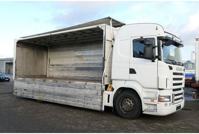 Scania R 420 LB4X2, Schwenkwand, LBW 2,0to., Retarder - Caminhão furgão: foto 2 Scania R 420 LB4X2, Schwenkwand, LBW 2,0to., Retarder - Caminhão furgão: foto 2