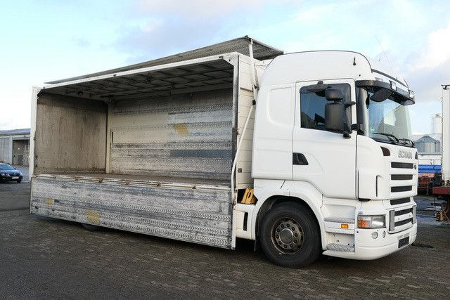 Scania R 420 LB4X2, Schwenkwand, LBW 2,0to., Retarder - Caminhão transporte de bebidas: foto 2 Scania R 420 LB4X2, Schwenkwand, LBW 2,0to., Retarder - Caminhão transporte de bebidas: foto 2