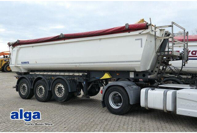 Schmitz Cargobull SKI 24 SL 7.2, Stahl, 26m³, Luft-Lift,Alu-Felgen - Semireboque basculante: foto 1 Schmitz Cargobull SKI 24 SL 7.2, Stahl, 26m³, Luft-Lift,Alu-Felgen - Semireboque basculante: foto 1