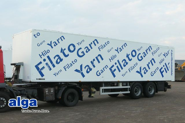 Semireboque furgão Sommer 2-Achser, elektr. Rolltor, BPW, 11.000mm lang: foto 1