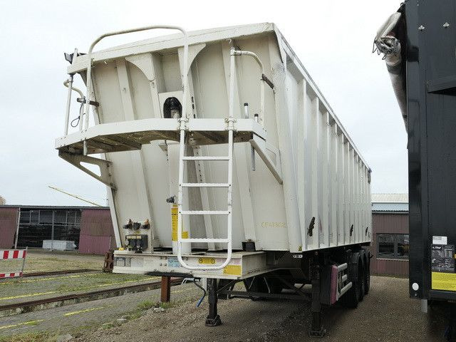 Stas S339CX, Alu, 50m³, Kombitür,Getreide,Alu-Chassis - Semireboque basculante: foto 2 Stas S339CX, Alu, 50m³, Kombitür,Getreide,Alu-Chassis - Semireboque basculante: foto 2