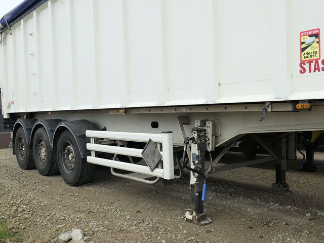 Stas S339CX, Alu, 50m³, Kombitür,Getreide,Alu-Chassis - Semireboque basculante: foto 4 Stas S339CX, Alu, 50m³, Kombitür,Getreide,Alu-Chassis - Semireboque basculante: foto 4