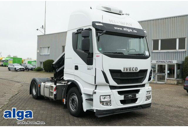 Iveco 460 Stralis 4x2, Kran HMF 1320K3, Hydr., Klima - Tractor: foto 2 Iveco 460 Stralis 4x2, Kran HMF 1320K3, Hydr., Klima - Tractor: foto 2