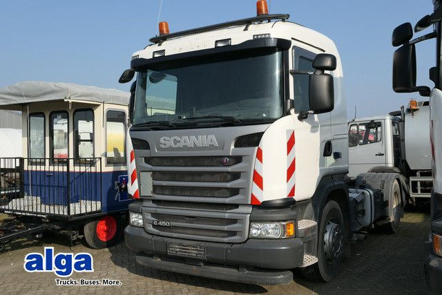 Scania G 450 4x2, Klima, Hydr., FleetBoard, Schlafliege - Tractor: foto 1 Scania G 450 4x2, Klima, Hydr., FleetBoard, Schlafliege - Tractor: foto 1