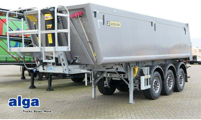 Zaslaw D-653A, Alu, 28m³, SAF, Luft-Lift, Verzinkt - Semireboque basculante: foto 1 Zaslaw D-653A, Alu, 28m³, SAF, Luft-Lift, Verzinkt - Semireboque basculante: foto 1