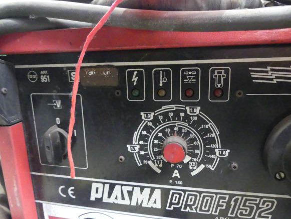 Máquina para metais Machine de découpe plasma Cebora Plasma Prof 152 arc control: foto 8