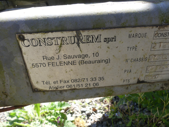 Remorque double essieu fermée Construrem 2T2E - Máquina de outro: foto 5 Remorque double essieu fermée Construrem 2T2E - Máquina de outro: foto 5