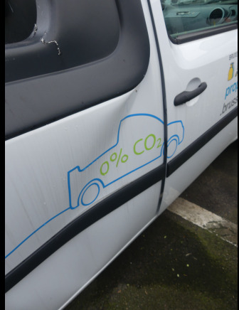 Pick-up REF:69689 - Voiture pickup électrique Renault FW (accidenté): foto 13
