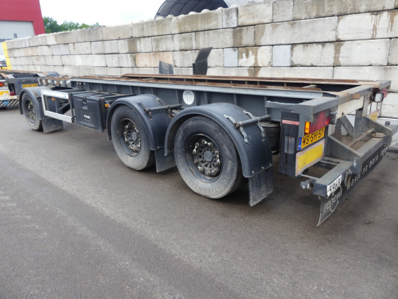 REF:WS-SH-57 - Remorque porte container GS Meppel ALC-2700N - Reboque transportador de contêineres/ Caixa móvel: foto 2 REF:WS-SH-57 - Remorque porte container GS Meppel ALC-2700N - Reboque transportador de contêineres/ Caixa móvel: foto 2