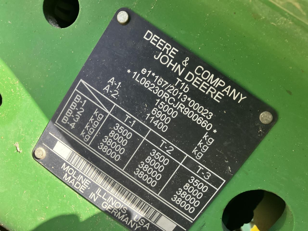 Trator John Deere 6230R: foto 13