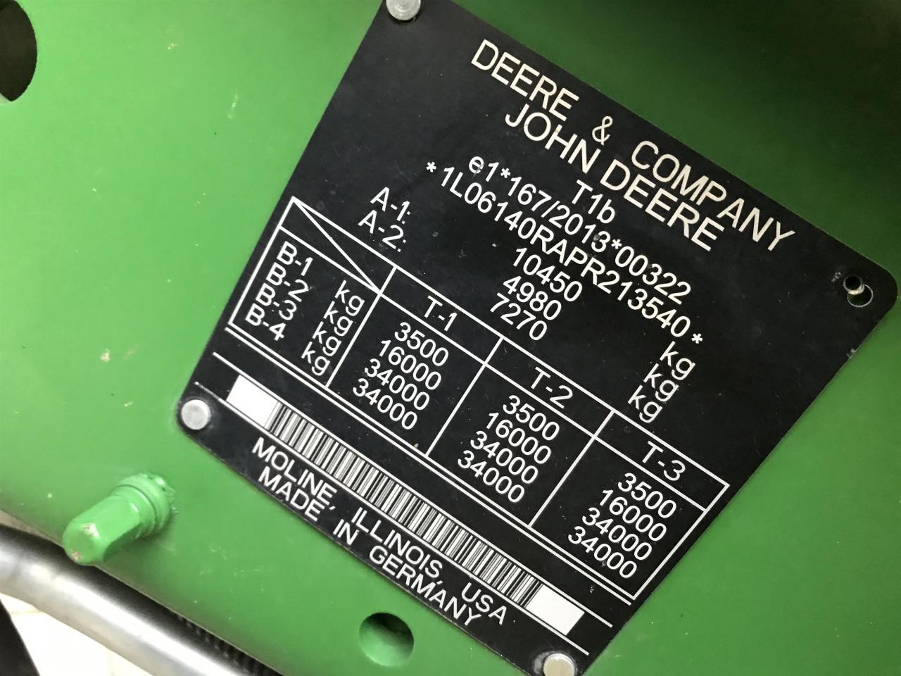 Trator John Deere 6R 140: foto 12
