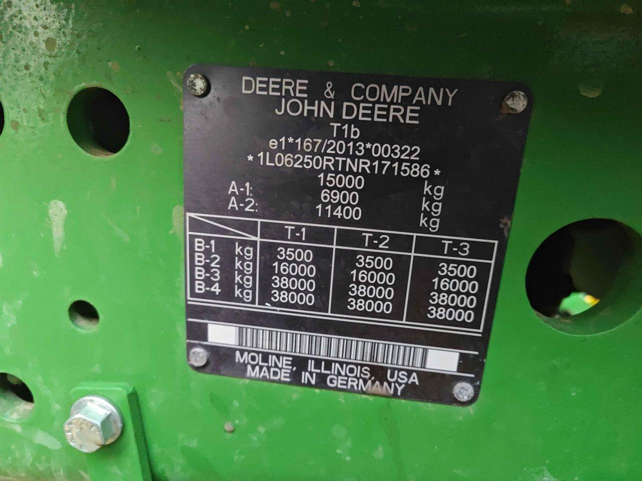 Trator John Deere 6R 250: foto 10