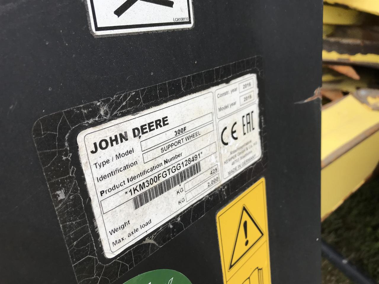 Picadora de forragem automotriz John Deere 8600: foto 13