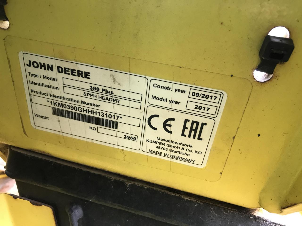 Picadora de forragem automotriz John Deere 8600: foto 12