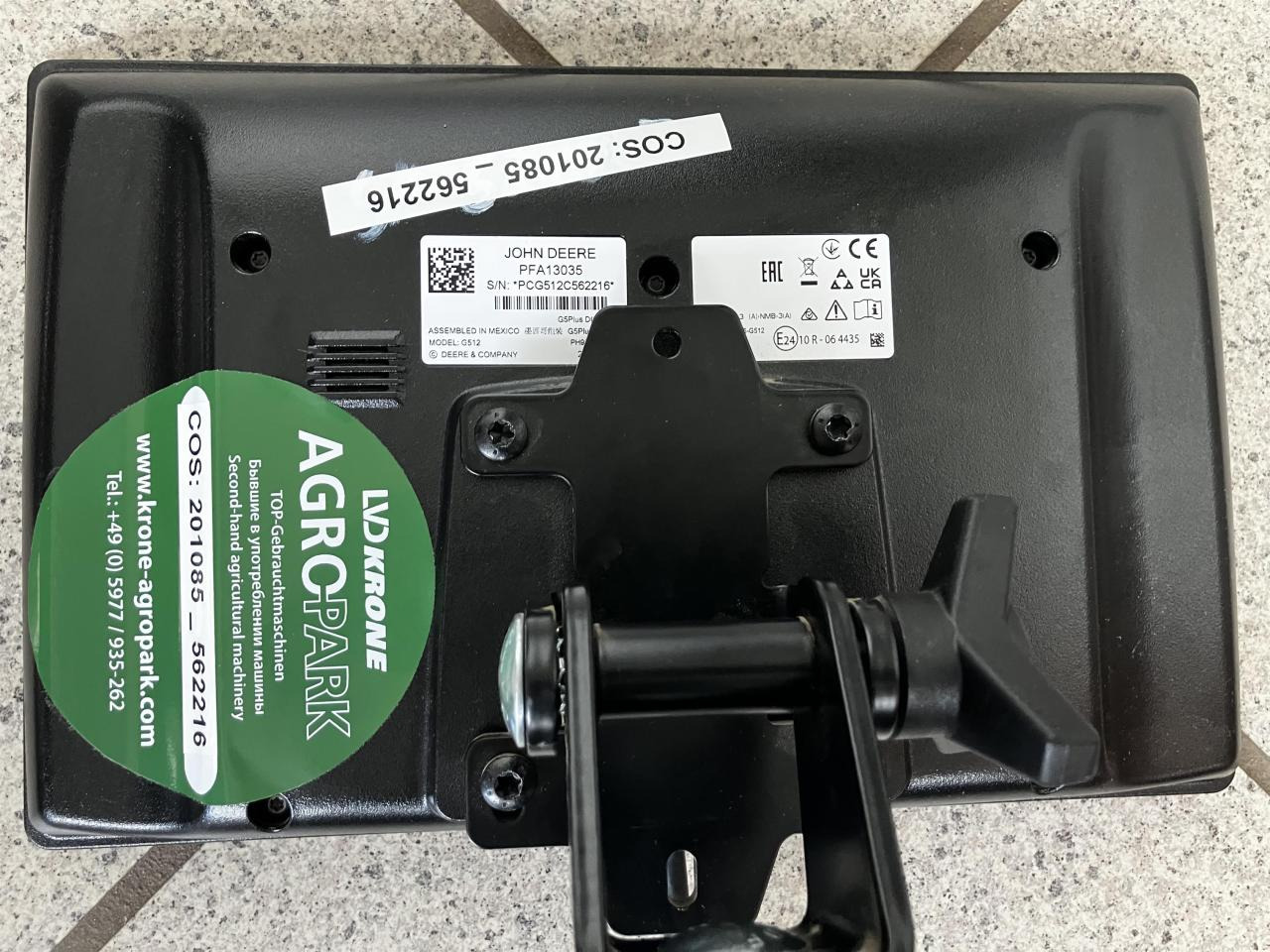 John Deere G5 Plus Zusatzdisplay - Sistema de navegação de Máquina agrícola: foto 3 John Deere G5 Plus Zusatzdisplay - Sistema de navegação de Máquina agrícola: foto 3