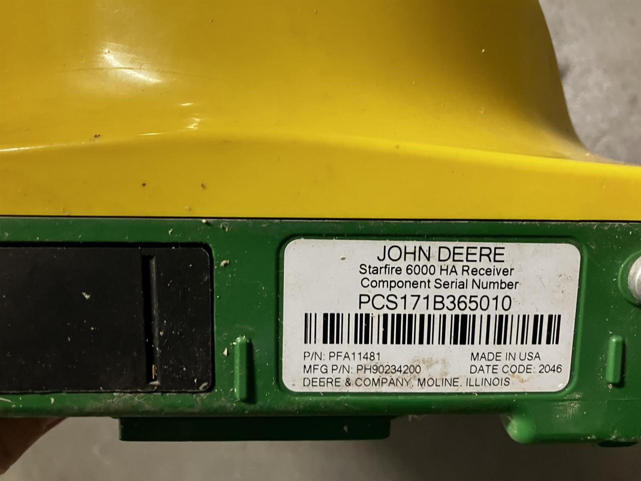 John Deere SF6000 - Sistema de navegação de Máquina agrícola: foto 4 John Deere SF6000 - Sistema de navegação de Máquina agrícola: foto 4