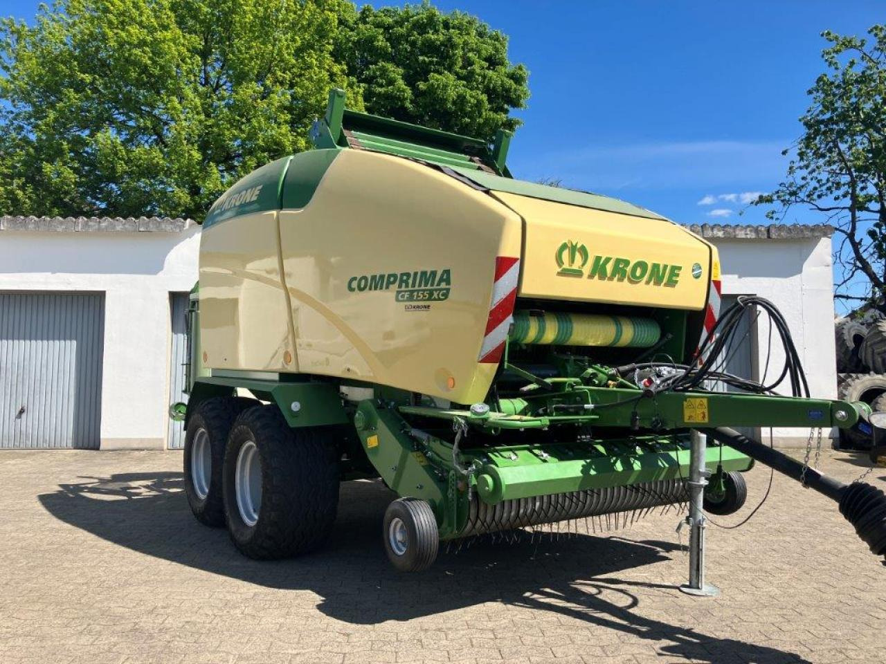 Krone CF 155 XC - Enfardadeira de fardos redondos: foto 1 Krone CF 155 XC - Enfardadeira de fardos redondos: foto 1