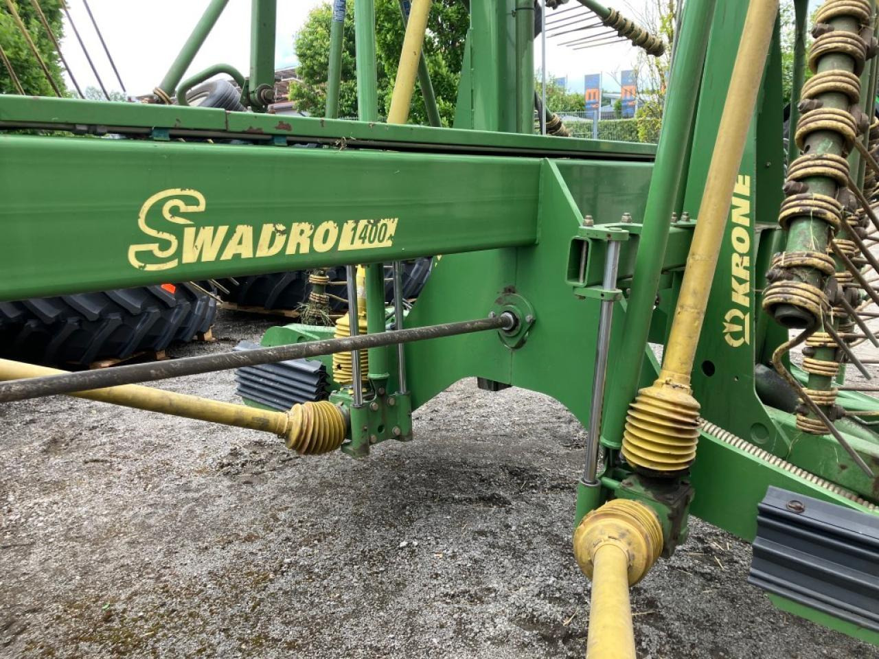 Ancinho enleirador Krone SWADRO 1400: foto 24