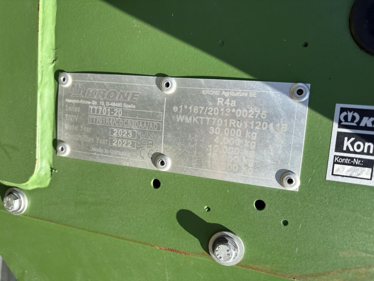 Locação de Krone TX 560 Krone TX 560: foto 9