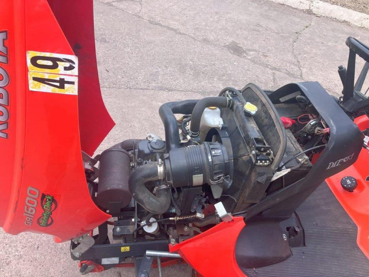 Cortador de grama Kubota GR1600-ID-II: foto 9