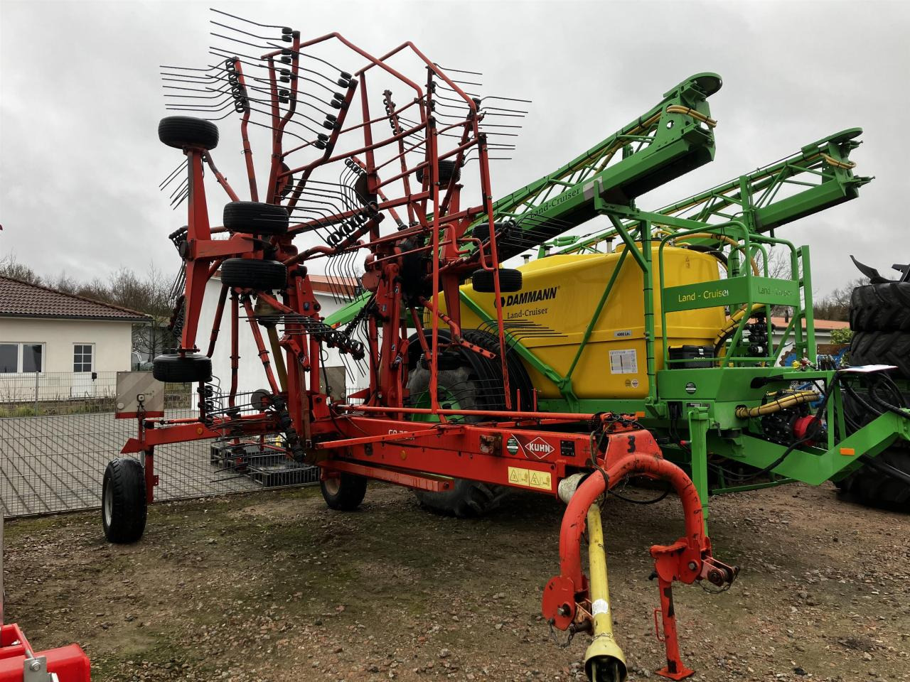 Kuhn GA 7501 - Ancinho enleirador: foto 1 Kuhn GA 7501 - Ancinho enleirador: foto 1