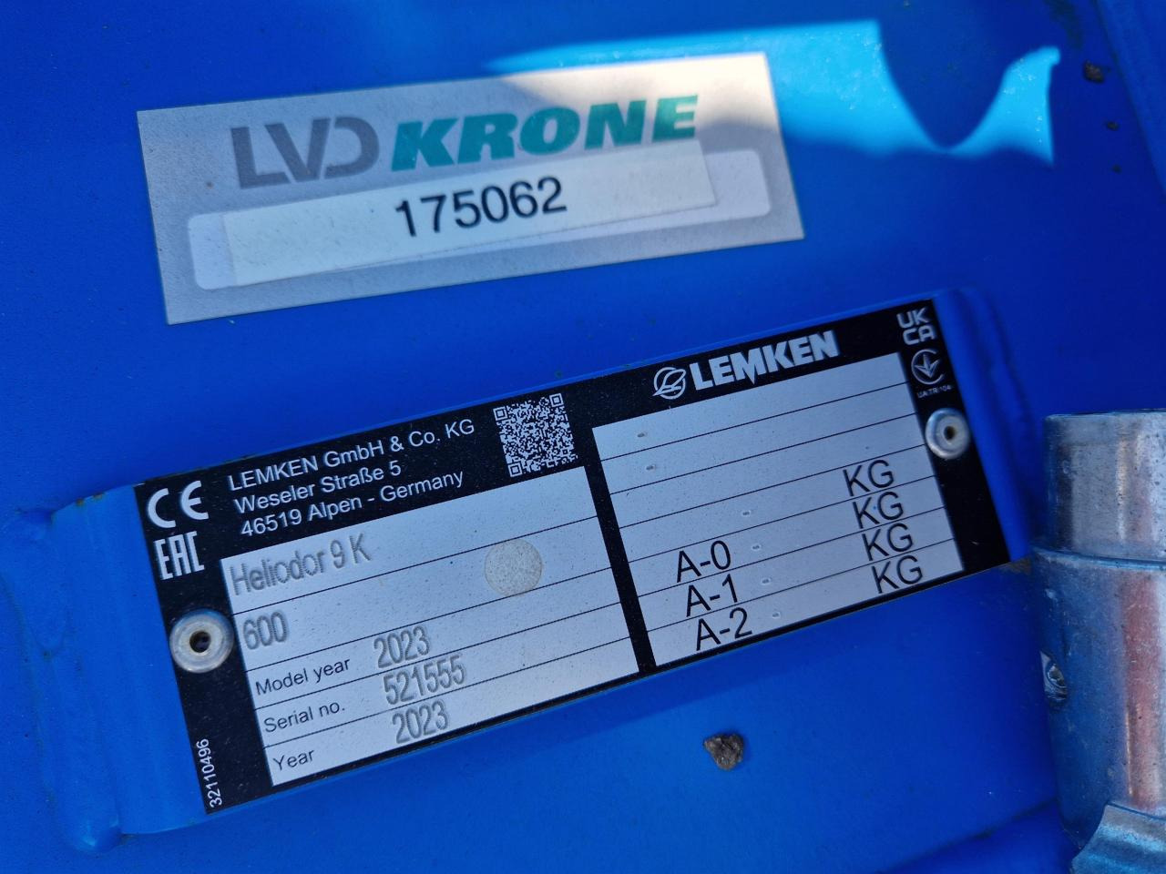 Lemken Heliodor 9/600 K - Grades de discos: foto 3 Lemken Heliodor 9/600 K - Grades de discos: foto 3