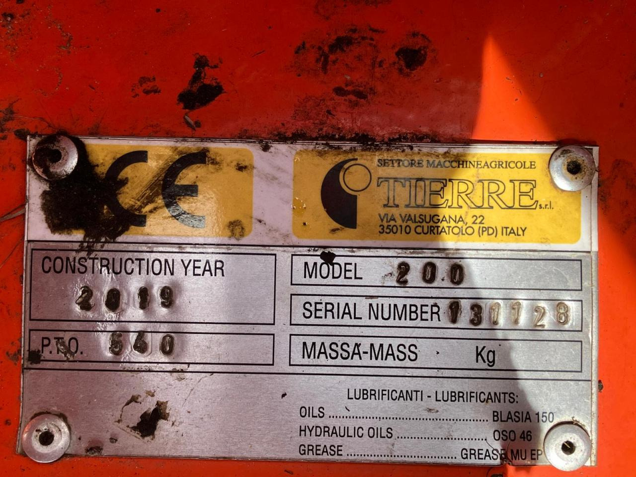 Tierre TCL 200 - Triturador de martelos: foto 5 Tierre TCL 200 - Triturador de martelos: foto 5